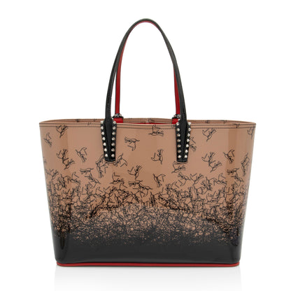 Christian Louboutin Patent Leather Degraloubi Cabata Tote (SHF-roFrlj)