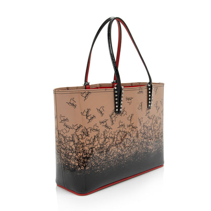 Christian Louboutin Patent Leather Degraloubi Cabata Tote (SHF-roFrlj)