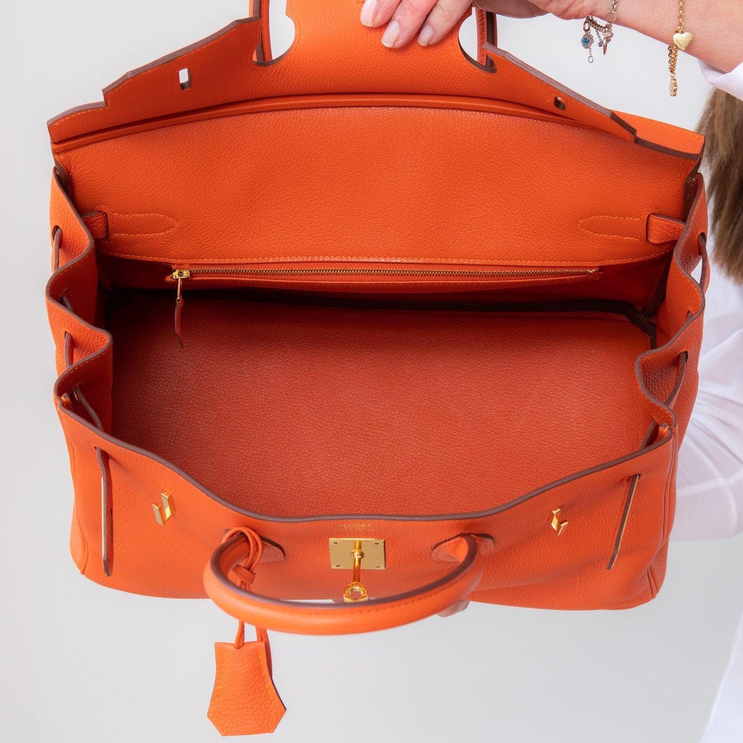 Hermes Orange Birkin 35