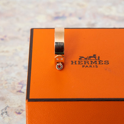 Hermes Rose Gold Kelly Ring Size 51