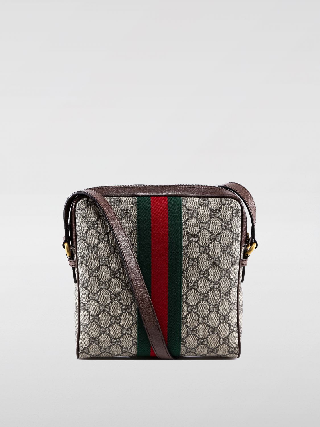 Gucci Shoulder Bag Men Brown Men