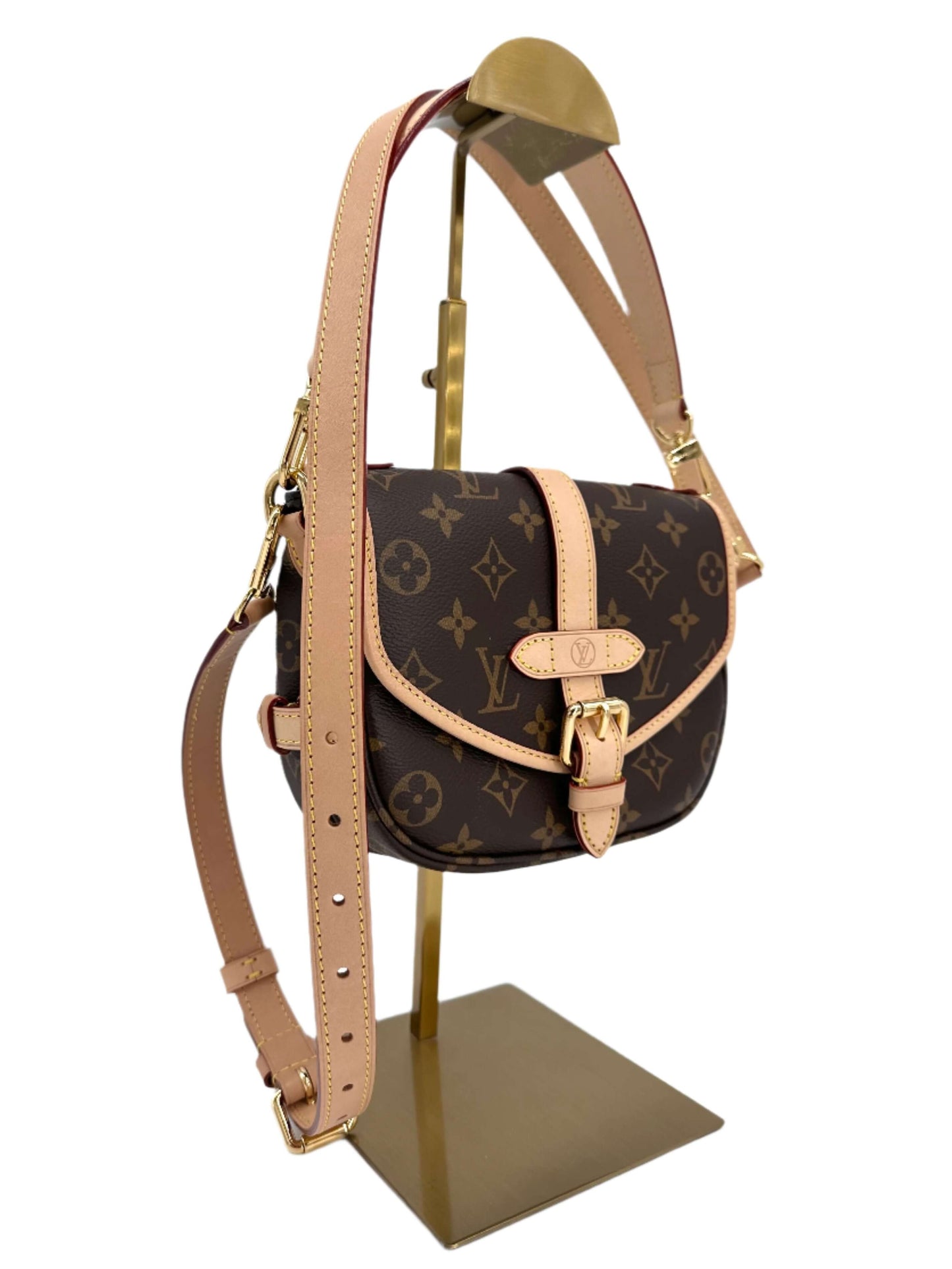 LOUIS VUITTON Monogram Saumur BB - Classic Crossbody in Excellent Condition