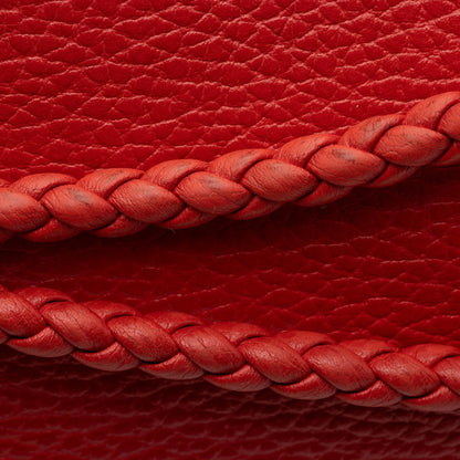 Gucci Calfskin Braided Handle Large Gifford Tote (SHF-rOnRqC)