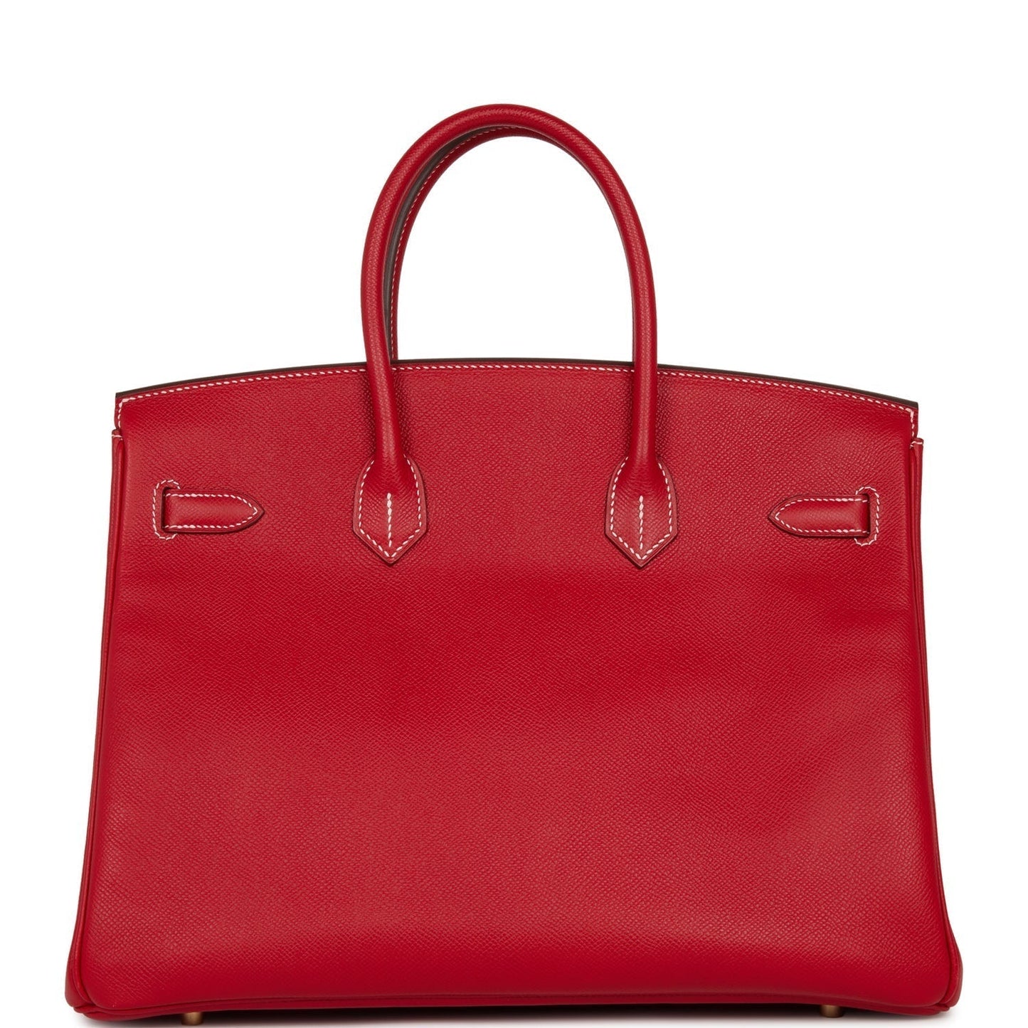 Hermes Birkin 35 Rouge Casaque Candy Epsom Permabrass Hardware