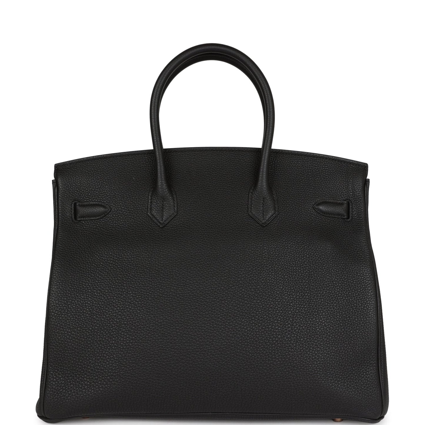 Hermes Birkin 35 Black Togo Rose Gold Hardware