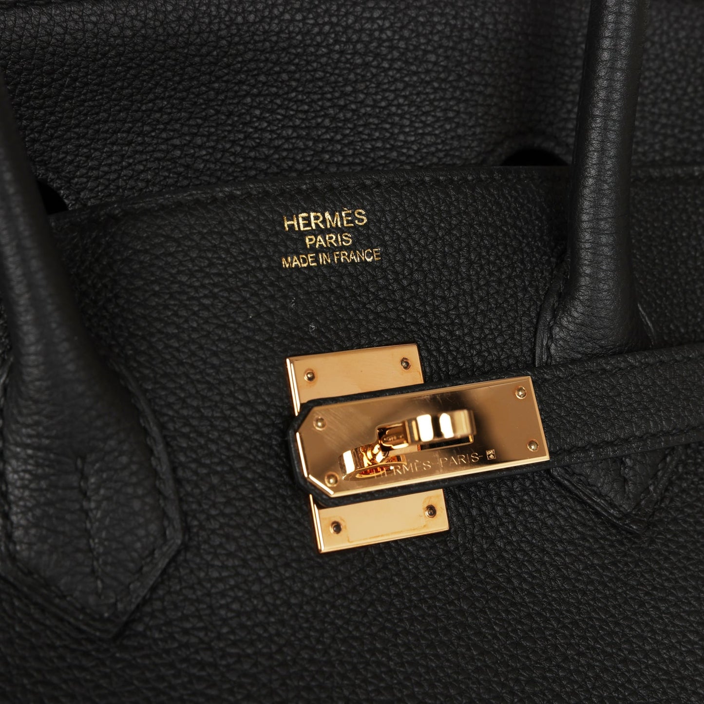 Hermes Birkin 35 Black Togo Rose Gold Hardware