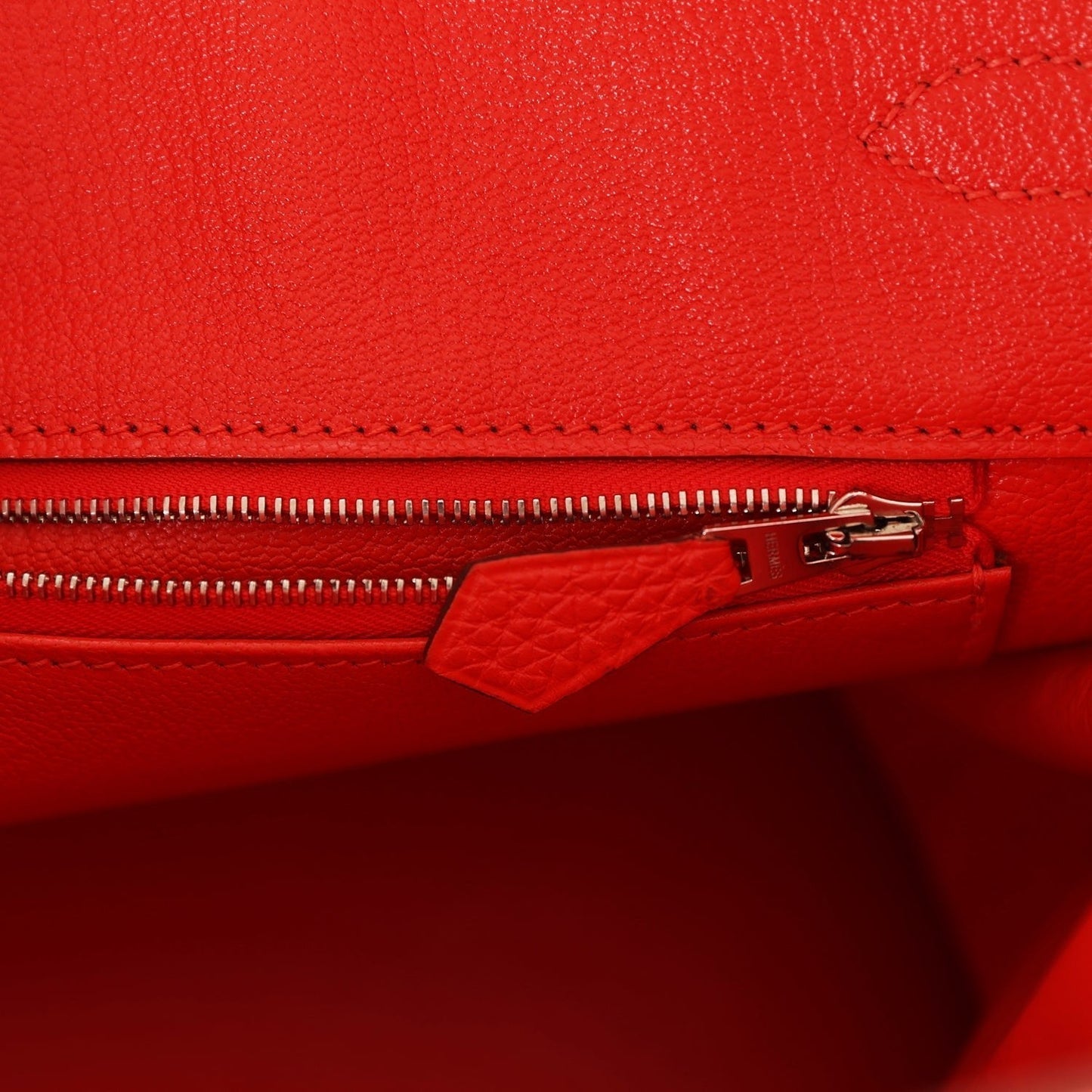 Hermes Birkin 35 Rouge Tomate Togo Palladium Hardware