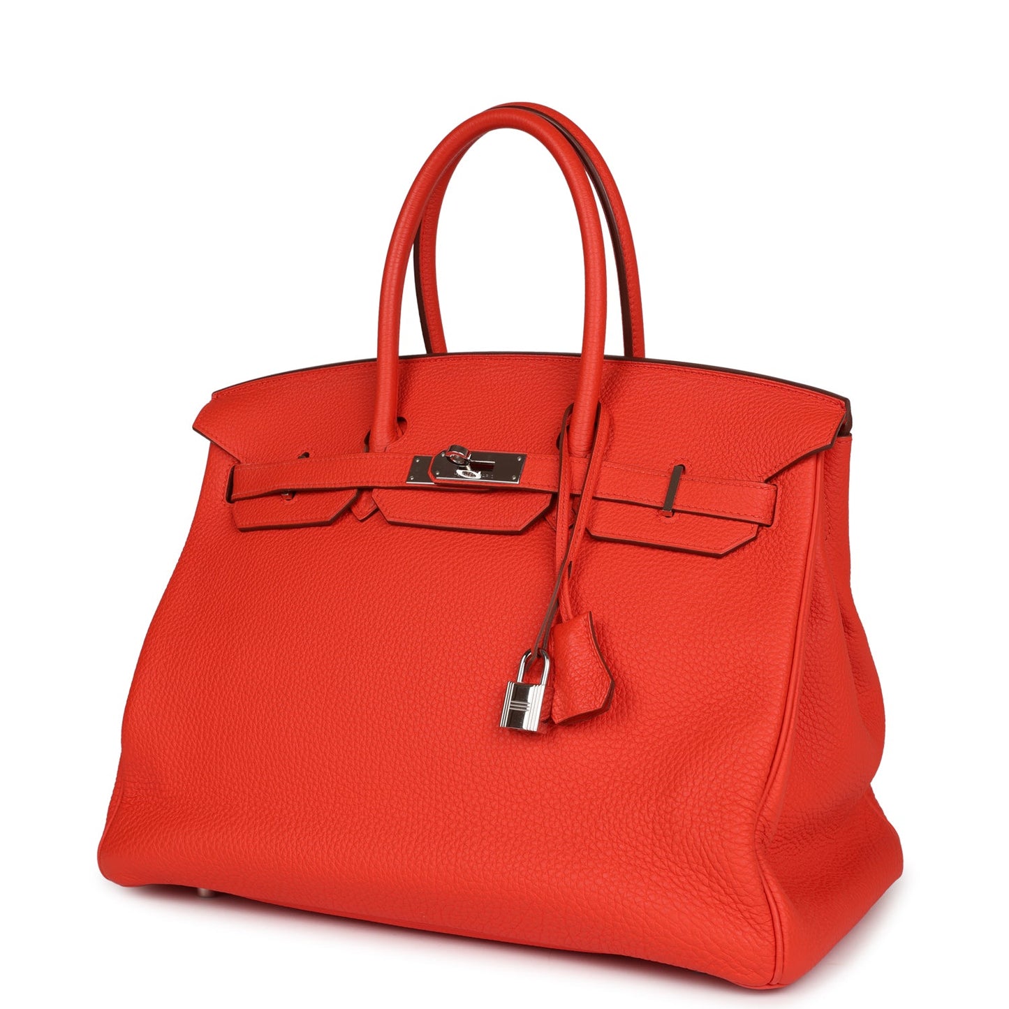 Hermes Birkin 35 Capucine Clemence Palladium Hardware