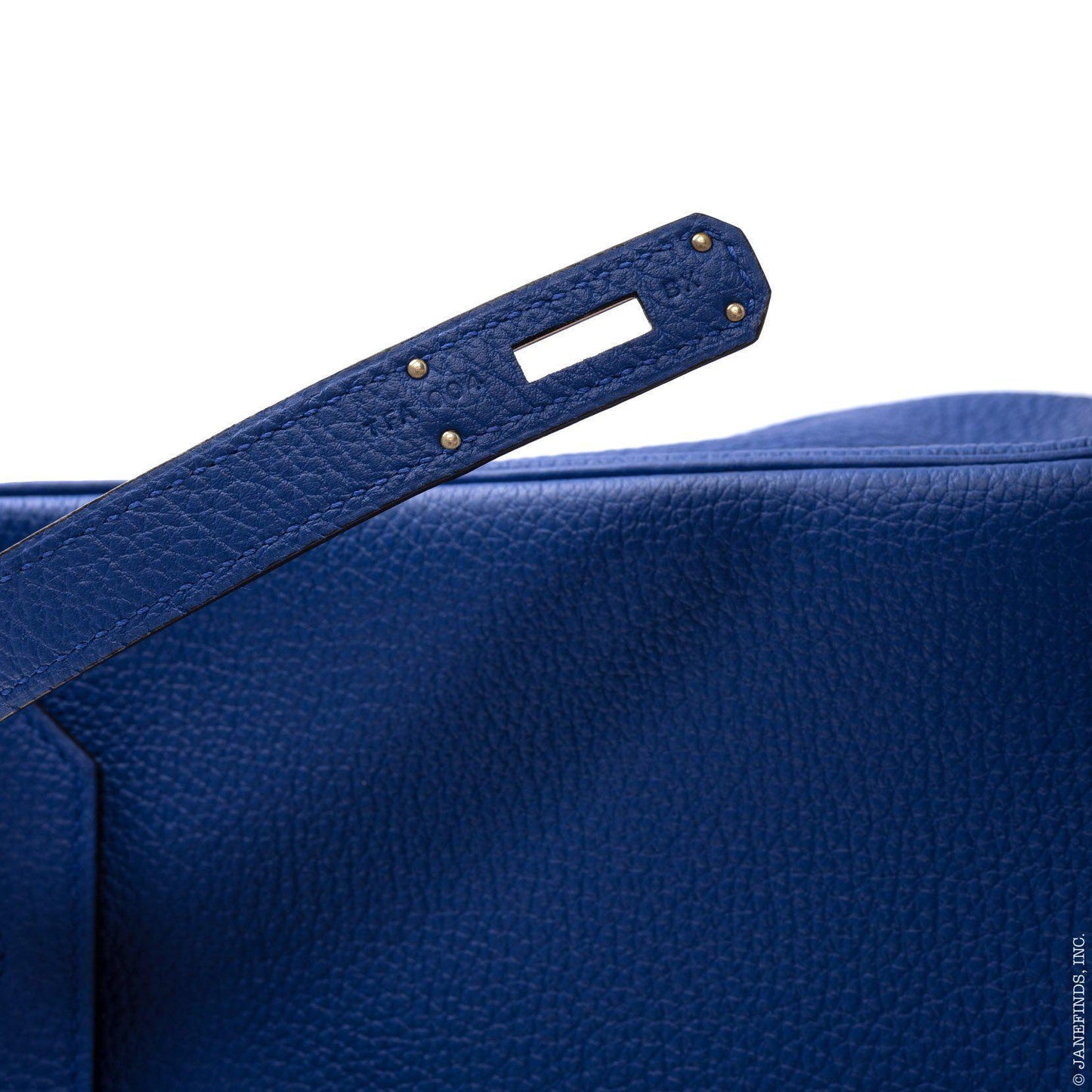 Hermes Birkin 35 Blue Electric Togo Palladium Hardware - 2015, T