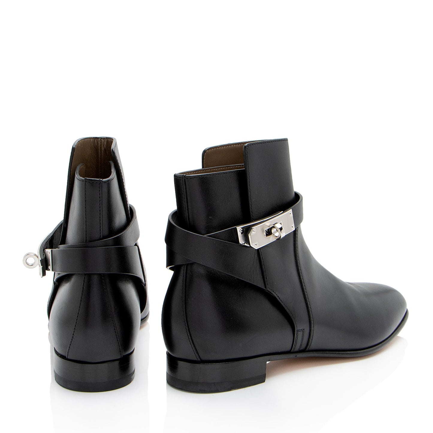 Hermes Calfskin Neo Ankle Boots - Size 8 / 38 (SHF-kCRCoD)