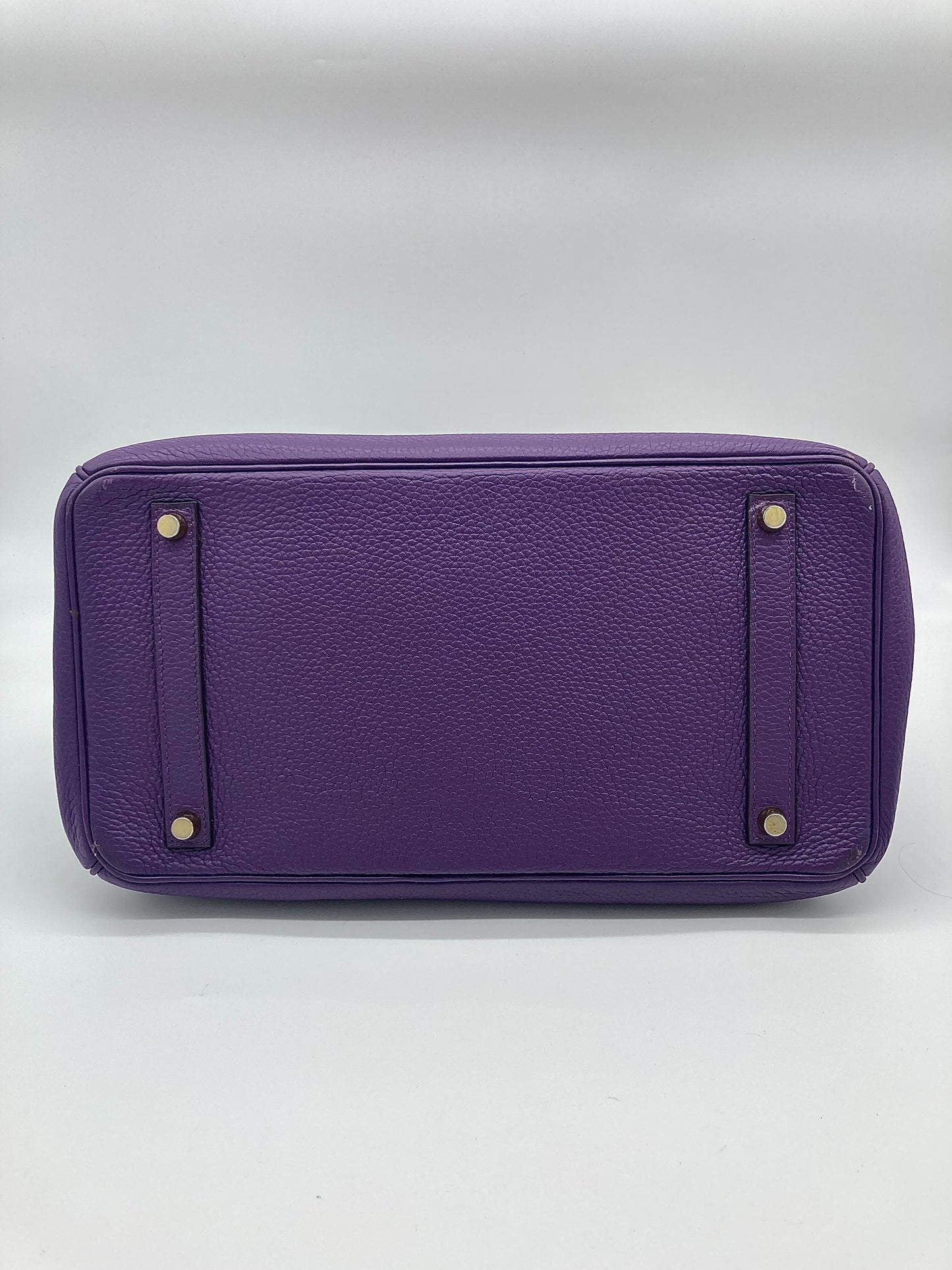 Hermes Birkin 35 Ultra Violet Togo Bag Gold Hardware