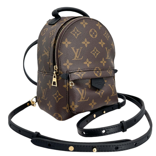 LOUIS VUITTON Monogram Palm Springs Backpack Mini