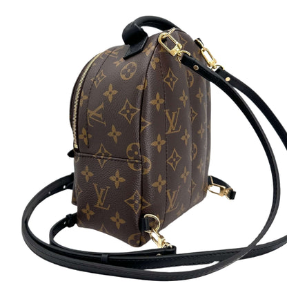 LOUIS VUITTON Monogram Palm Springs Backpack Mini