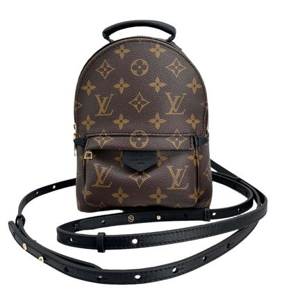 LOUIS VUITTON Monogram Palm Springs Backpack Mini