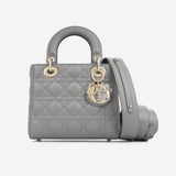 Small Lady Dior - Grey