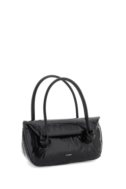 Jil Sander Patent Leather Small Shoulder Bag Women