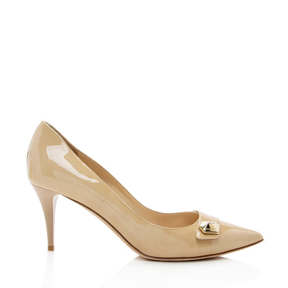 Jimmy Choo Patent Leather Pumps - 38.5 / 8.5 - FINAL SALE (SHF-17940)