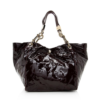 Jimmy Choo Patent Leather Shoulder Bag (SHF-19172)