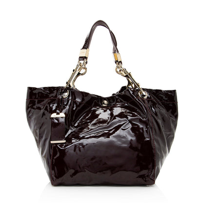 Jimmy Choo Patent Leather Shoulder Bag (SHF-19172)