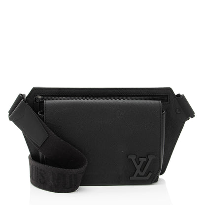 Louis Vuitton Calfskin Aerogram Takeoff Sling Bag (SHF-r8VsDI)