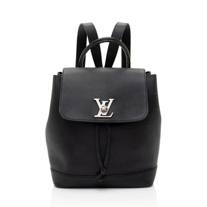 Louis Vuitton Calfskin Lockme Backpack (SHF-Rimz78)