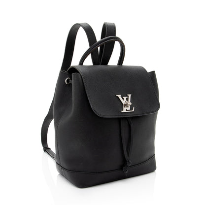 Louis Vuitton Calfskin Lockme Backpack (SHF-Rimz78)