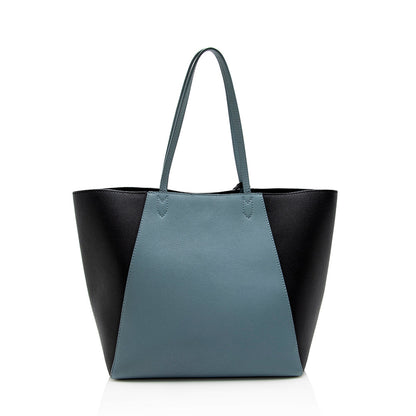 Louis Vuitton Calfskin Lockme Cabas Tote (SHF-15033)