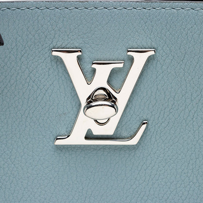 Louis Vuitton Calfskin Lockme Cabas Tote (SHF-15033)