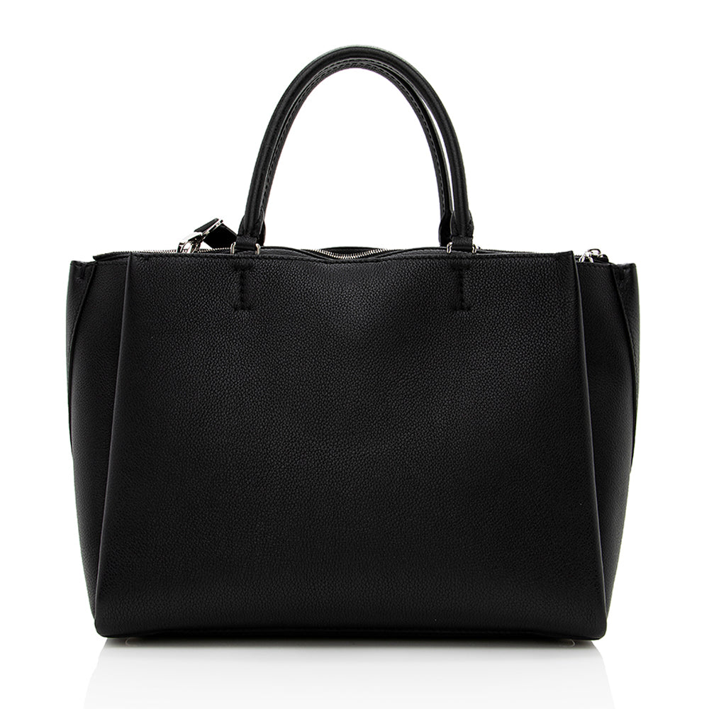 Louis Vuitton Calfskin Lockmeto Tote (SHF-15895)