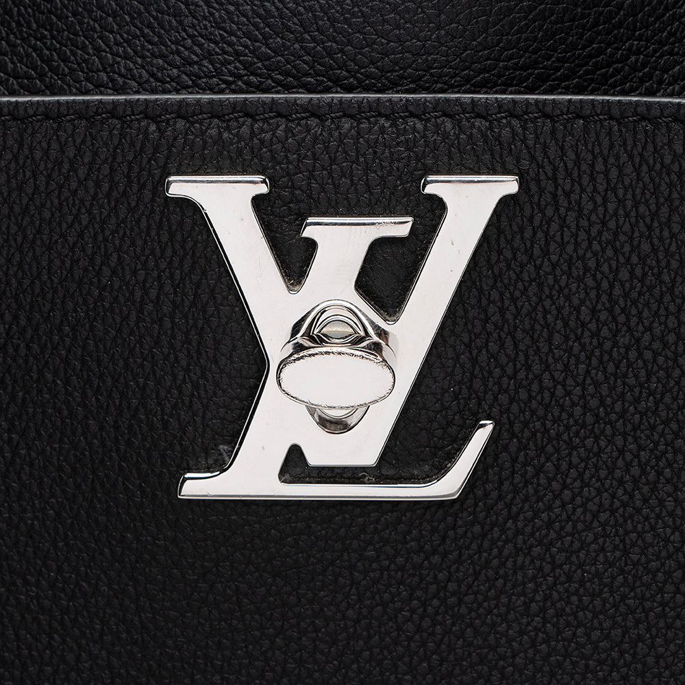 Louis Vuitton Calfskin Lockmeto Tote (SHF-15895)