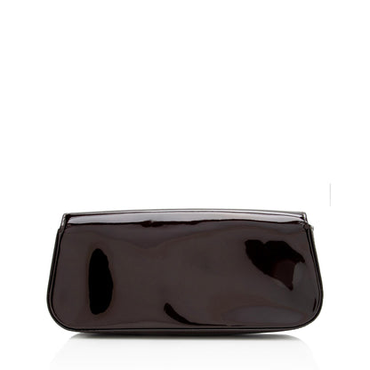 Louis Vuitton Patent Leather Sobe Clutch (SHF-22979)