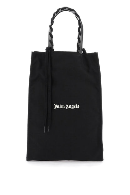 Palm Angels Embroidered Logo Tote Bag With Men