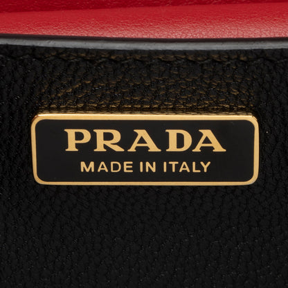 Prada Calfskin Cahier Shoulder Bag (SHF-I9m1ff)