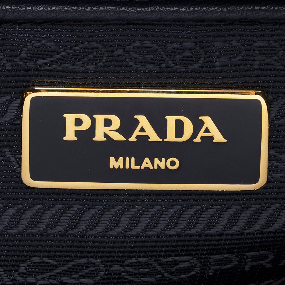 Prada Calfskin Chain Large Tote (SHF-22120)