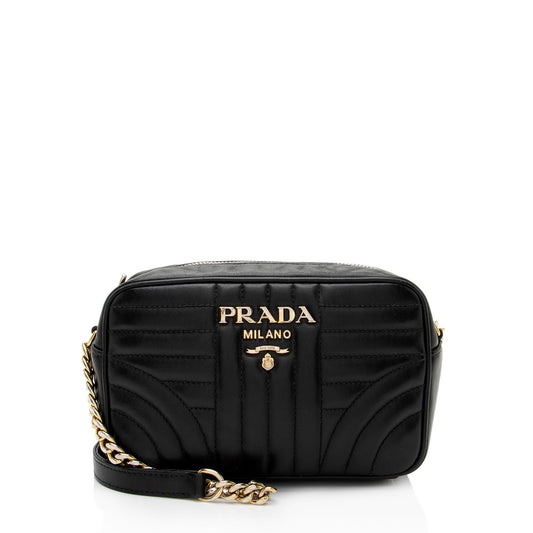 Prada Calfskin Diagramme Camera Bag (SHF-ByRPOg)