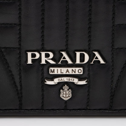 Prada Calfskin Diagramme Mini Bag (SHF-ylz3op)