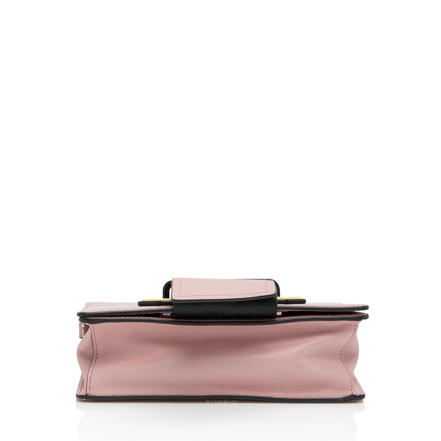 Prada City Calfskin Plex Ribbon Shoulder Bag (SHF-SVfZ98)