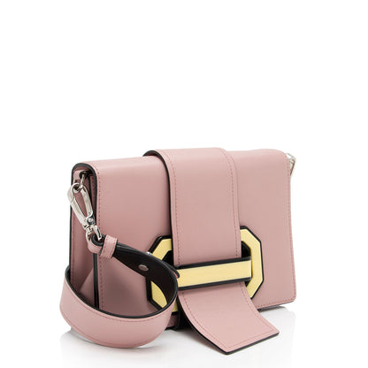 Prada City Calfskin Plex Ribbon Shoulder Bag (SHF-SVfZ98)