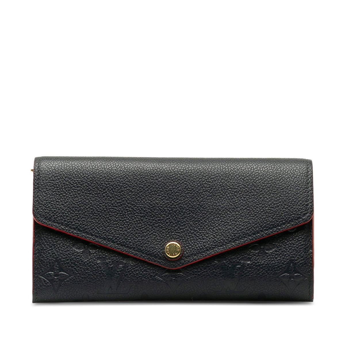 Blue Louis Vuitton Monogram Empreinte Portefeuille Sarah Wallet – Bags ...