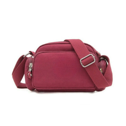 Women's Simple Solid Color Crossbody Bag