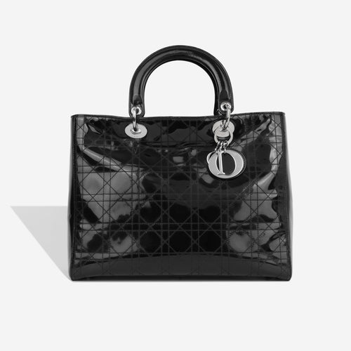 Patent Lady Dior - Large