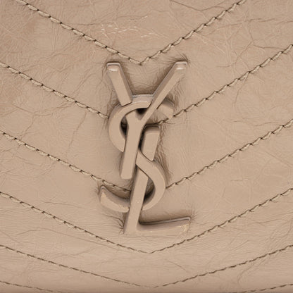 Saint Laurent Crinkled Calfskin Monogram Niki Large Shopping Tote (SHF-XeDWwD)