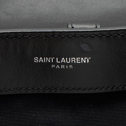 Saint Laurent Matelasse Calfskin Monogram LouLou Medium Backpack (SHF-m1rXfW)