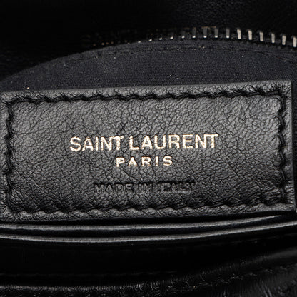 Saint Laurent Matelasse Calfskin Monogram LouLou Toy Crossbody Bag (SHF-l0zOOf)