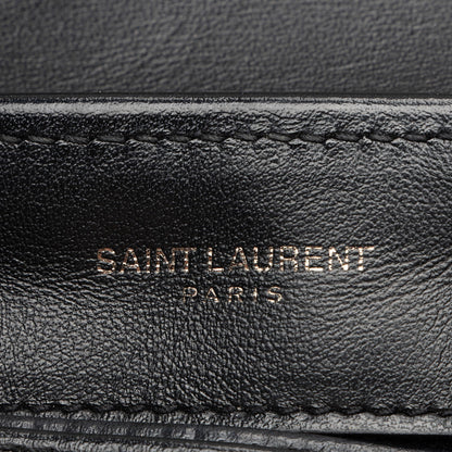 Saint Laurent Matelasse Calfskin Monogram LouLou Toy Crossbody Bag (SHF-l0zOOf)