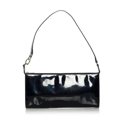 Salvatore Ferragamo Patent Leather Baguette (SHG-37652)