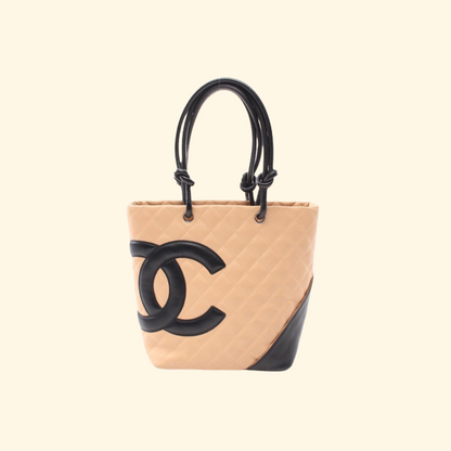 Chanel Cambon Tote Bag Beige