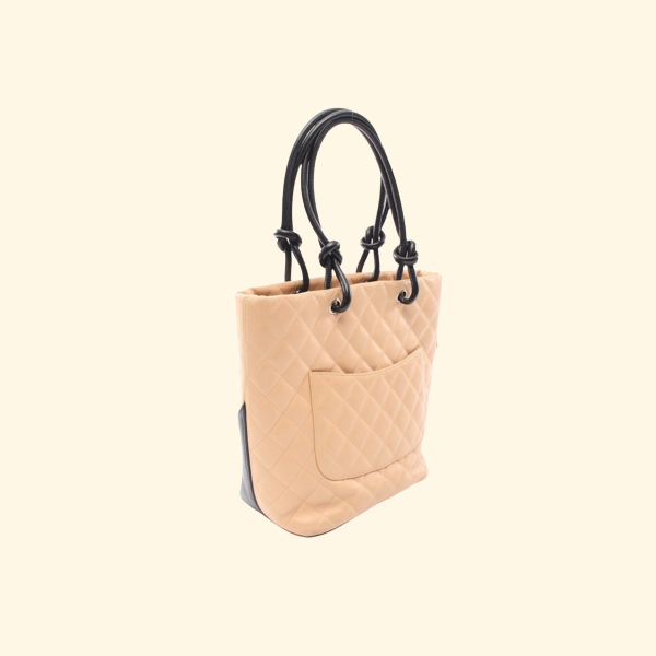 Chanel Cambon Tote Bag Beige