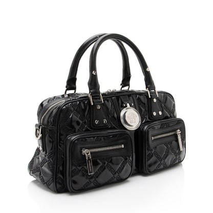 Versace Patent Leather Satchel (SHF-sprThW)