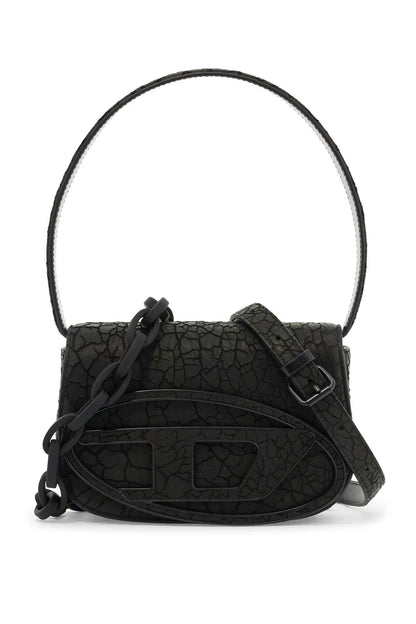 Diesel 1Dr Leather Shoulder Bag With Dry Finish Women